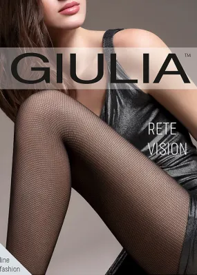 Giulia Rete Vision Mock Fishnet Tights  ()