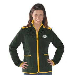 Green Bay Packers Women's Quilted Green Jacket