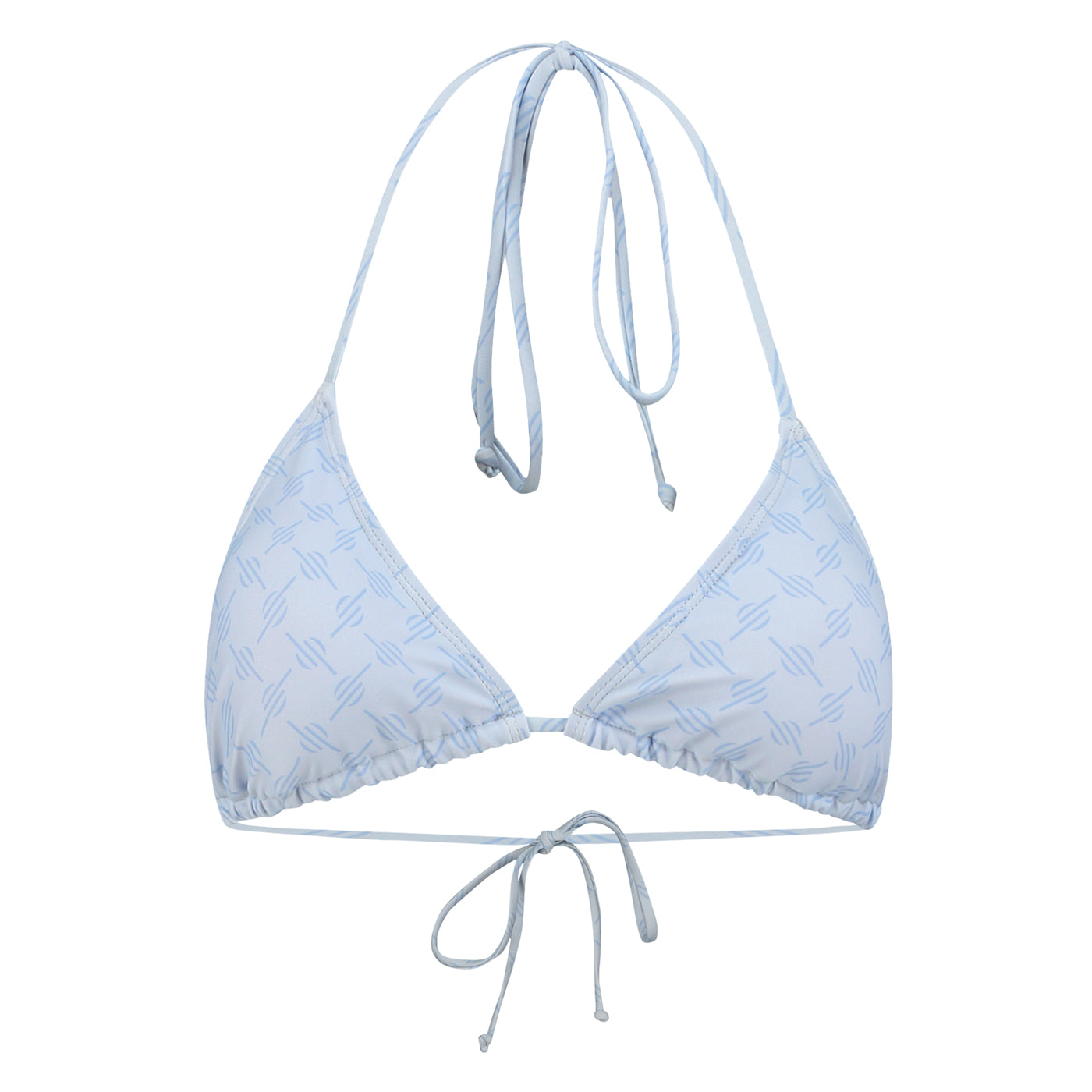 Halogen Blue Reya Monogram Bikini Top