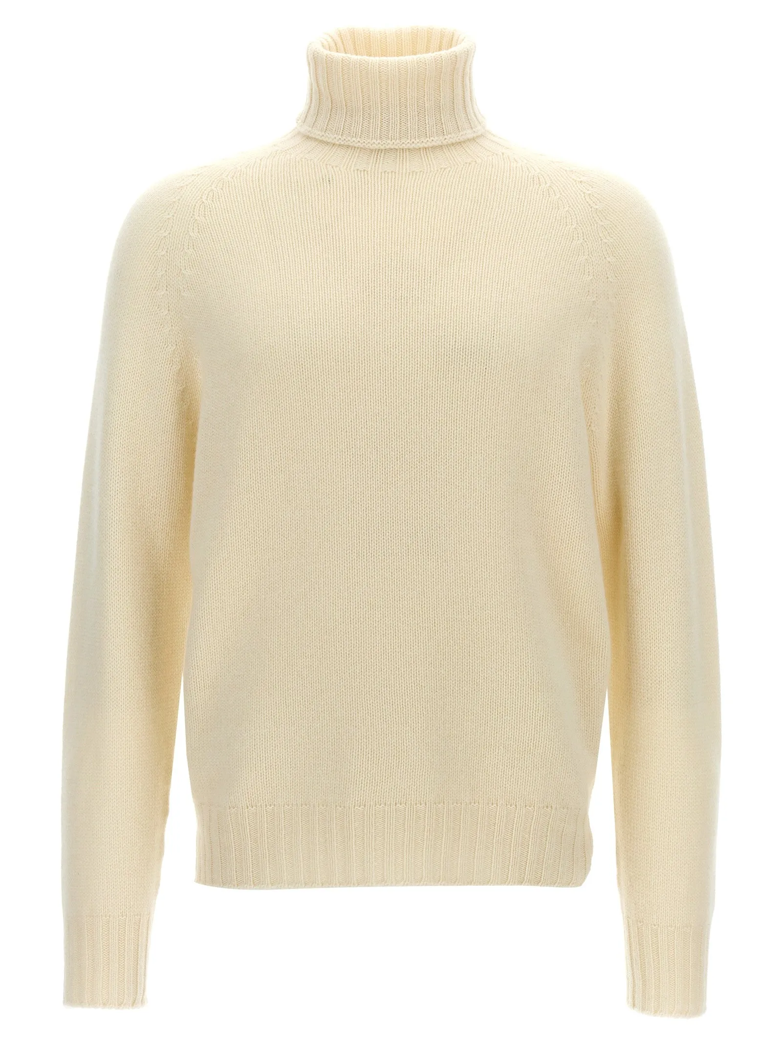 High Neck Sweater Sweater, Cardigans White