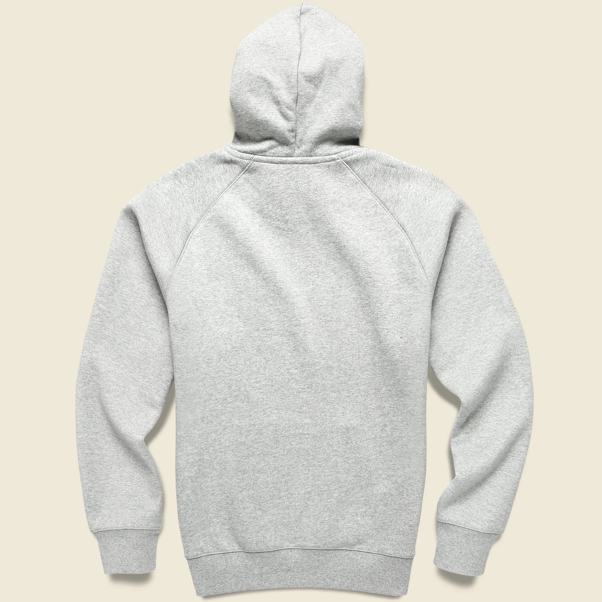 Hooded Chase Sweatshirt - Grey Heather/Gold