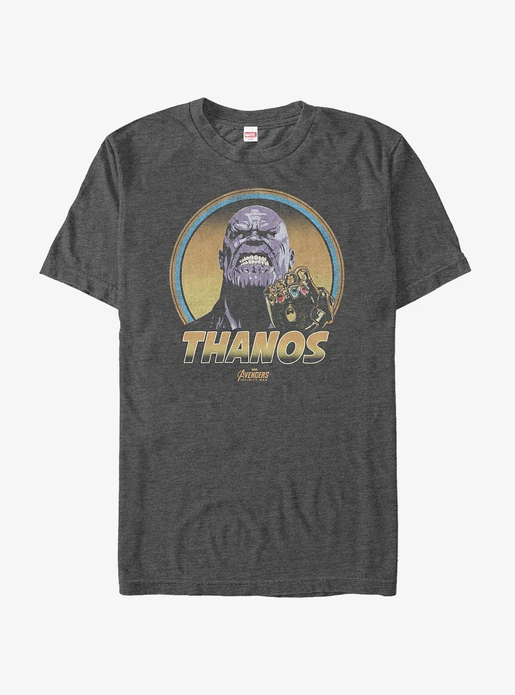 Hot Topic Marvel Avengers: Infinity War Thanos Retro T-Shirt