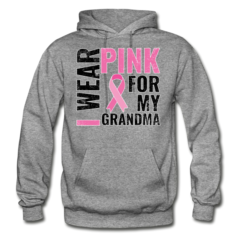 I Wear Pink for my Grandma Gildan Heavy Blend Adult Hoodie