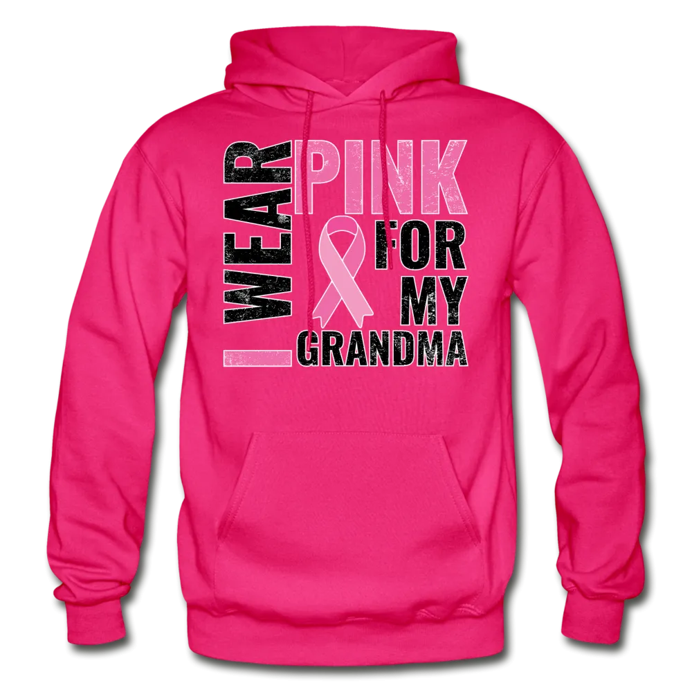 I Wear Pink for my Grandma Gildan Heavy Blend Adult Hoodie