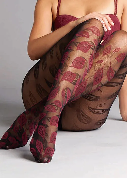 Jonathan Aston Two Tone Leaf Tights ()