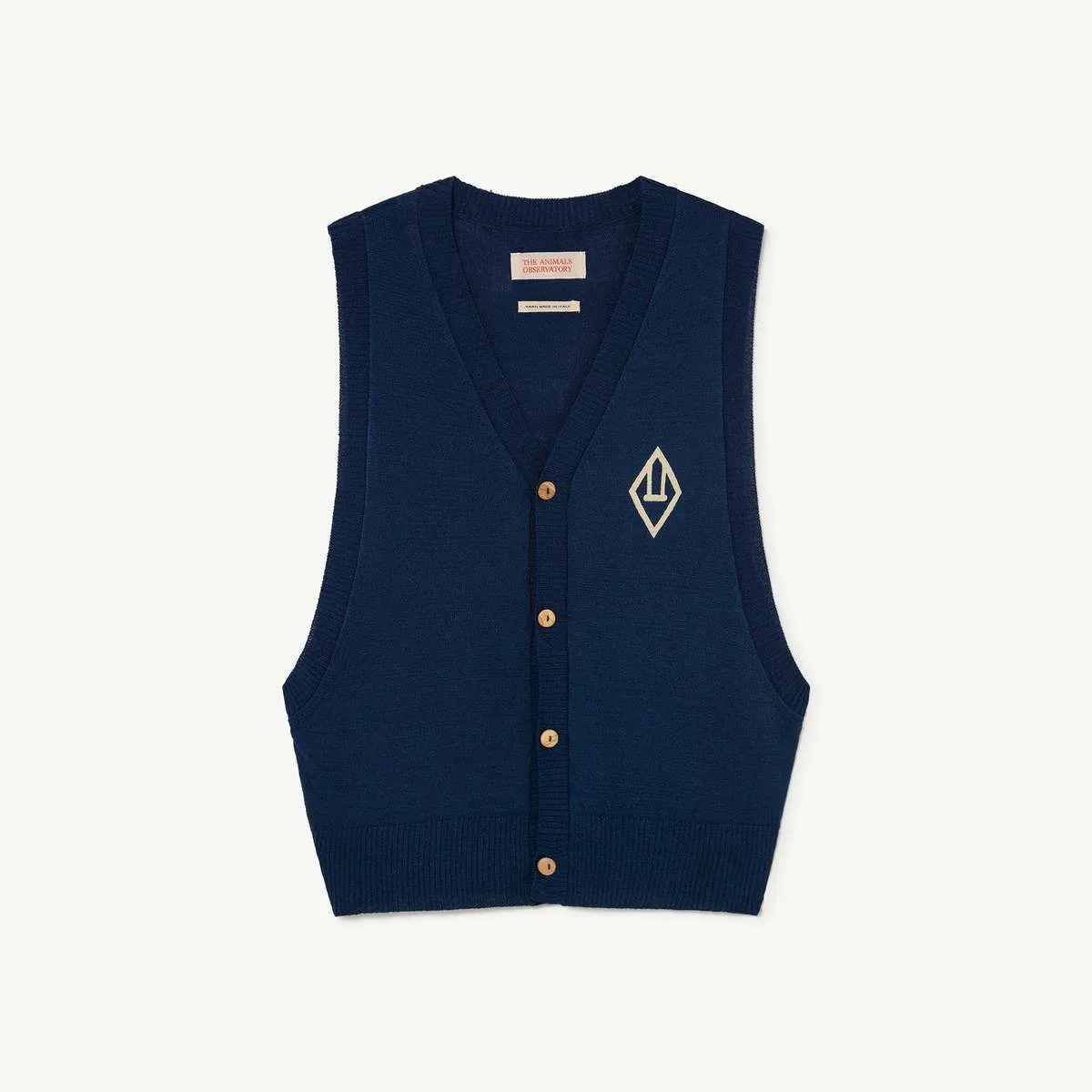 Kids The Animals Observatory Parrot Vest - Navy