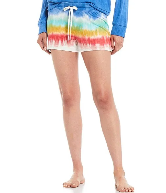 Kindness Rules Shortsleeve Tee and Rainbow Short Set