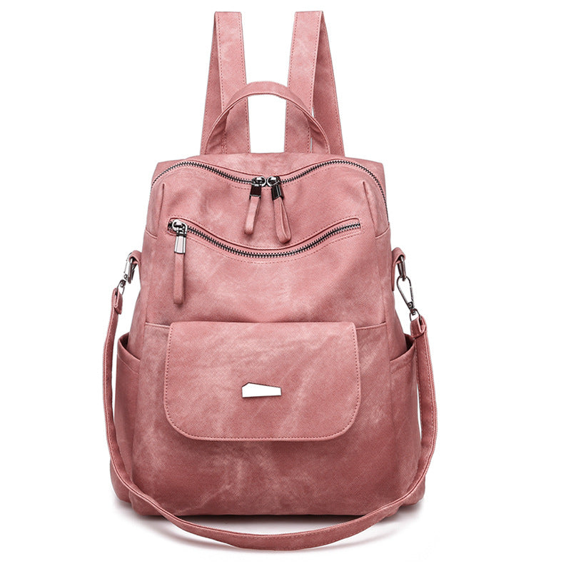 Korean style large capacity women's backpack