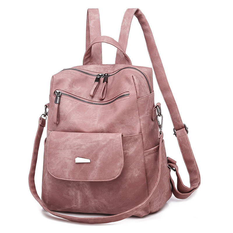 Korean style large capacity women's backpack