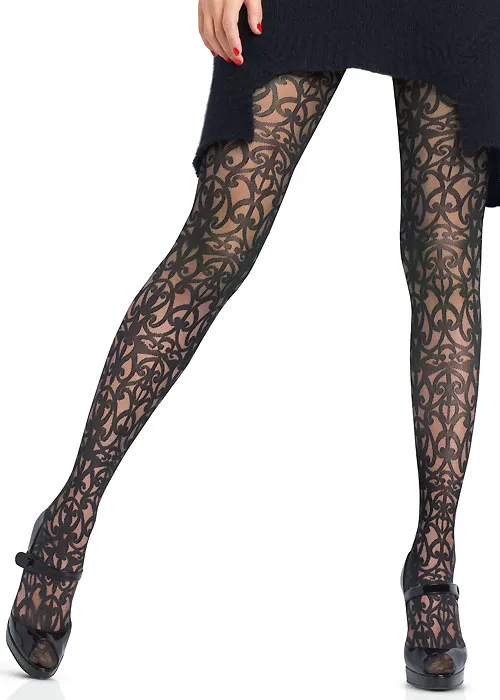 Le Bourget Exquis Patterned Tights ()