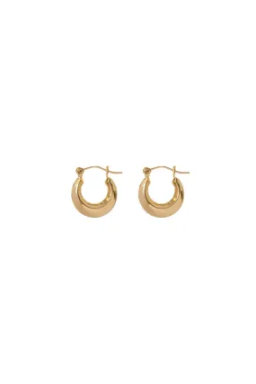 Lisbeth Petite Hailey Hoops - Gold