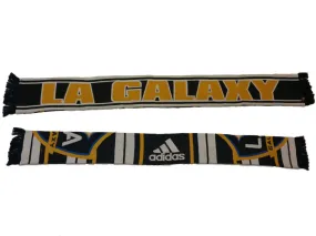 Los Angeles LA Galaxy Adidas Reversible Acrylic Winter Scarf (61 x 7.25)