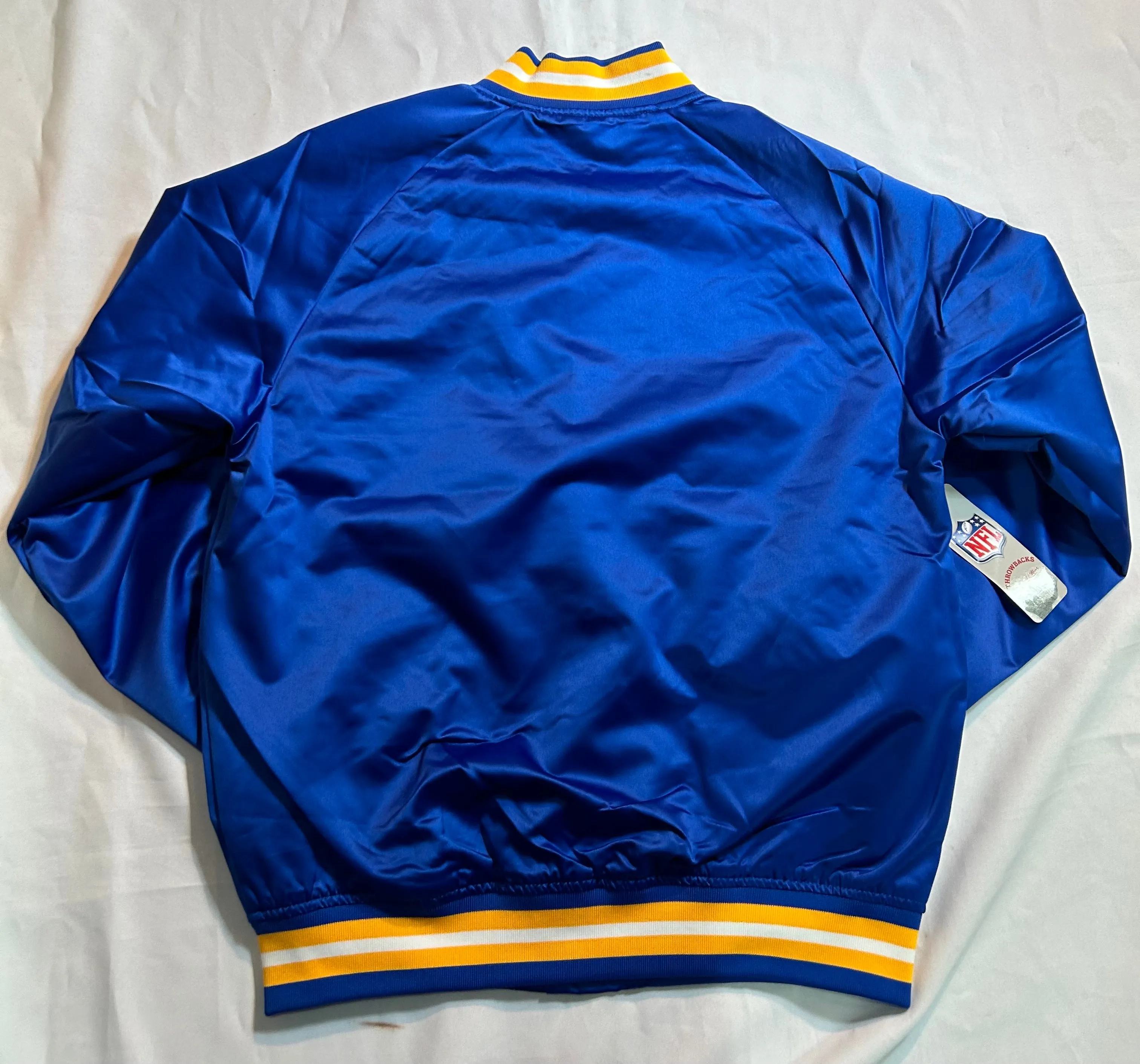 Los Angeles Rams NFL Mitchell & Ness Satin Lightweight Jacket