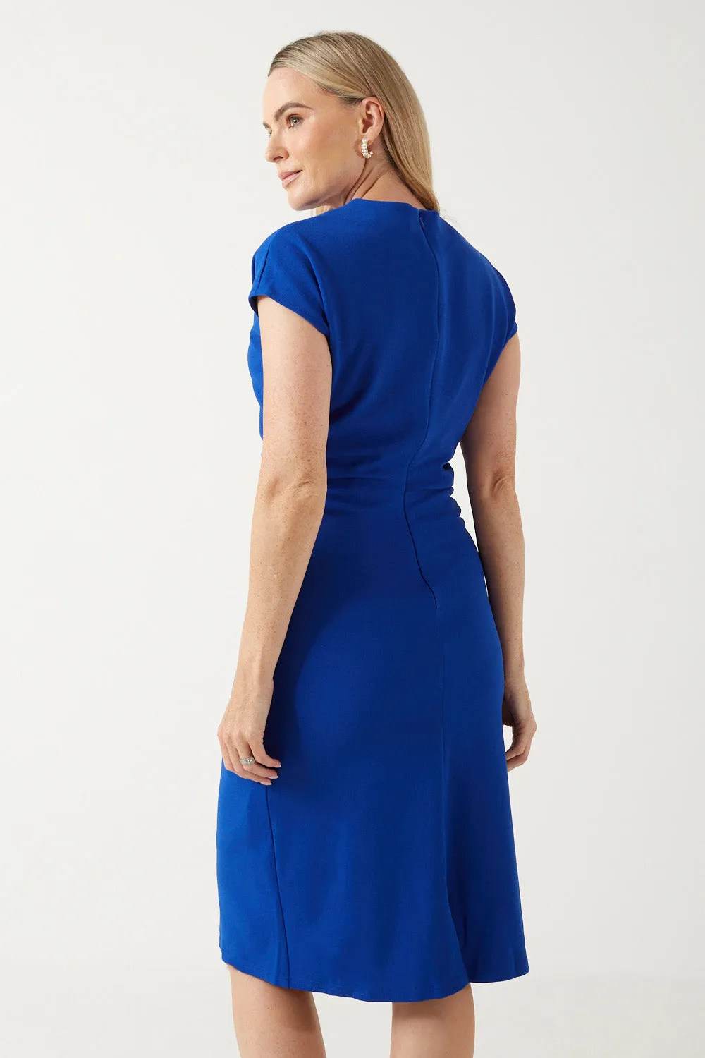 Marc Angelo Barki Cap Sleeves Dress