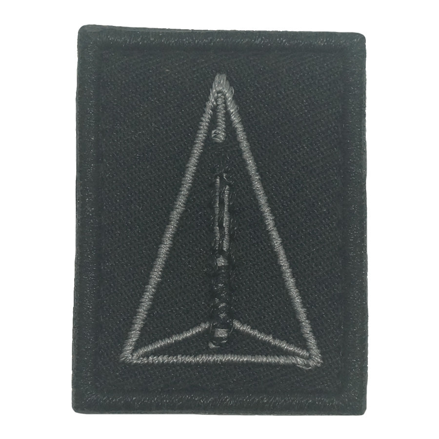 MINI ADF PATCH - 4CM (BLACK FOLIAGE)