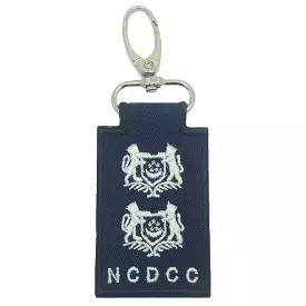 MINI NCDCC RANK KEYCHAIN - LIEUTENANT COLONEL (LTC)