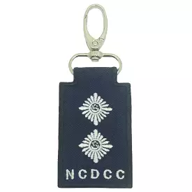 MINI NCDCC RANK KEYCHAIN - LIEUTENANT (LT)