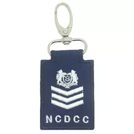 MINI NCDCC RANK KEYCHAIN - STAFF SERGEANT (SSGT)