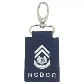 MINI NCDCC RANK KEYCHAIN - WARRANT OFFICER 2 (WO2)