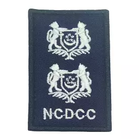 MINI NCDCC RANK PATCH - LIEUTENANT COLONEL (LTC)