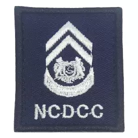 MINI NCDCC RANK PATCH - WARRANT OFFICER 2 (WO2)