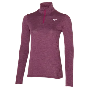 Mizuno Impulse Core Long Sleeve 1/2 Zip Top - Women's