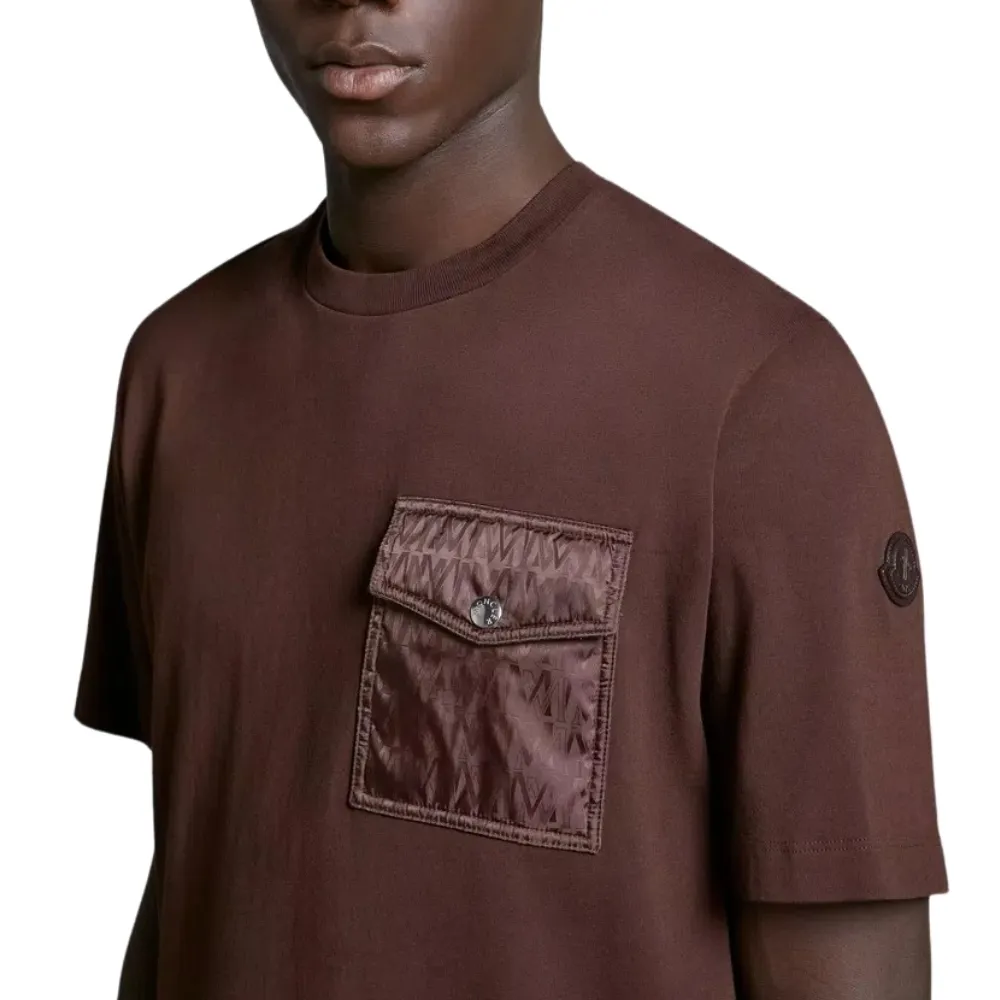 MONCLER  |Crew Neck Street Style Plain Cotton Short Sleeves