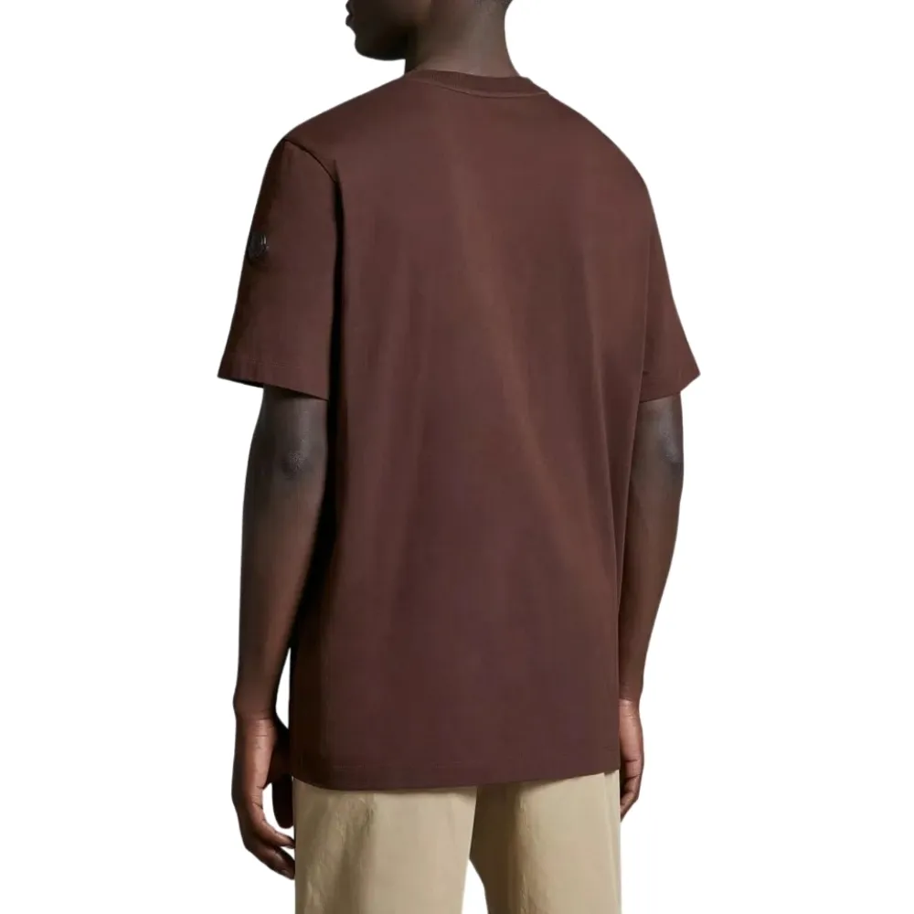 MONCLER  |Crew Neck Street Style Plain Cotton Short Sleeves