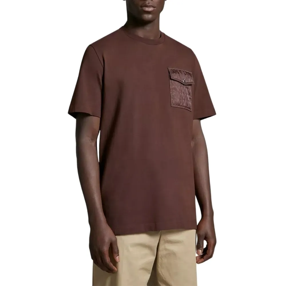 MONCLER  |Crew Neck Street Style Plain Cotton Short Sleeves