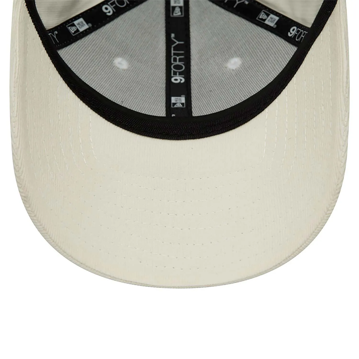 NEW ERA 9FORTY WOMEN MLB LOS ANGELES DODGERS MINI CORD CREAM CAP