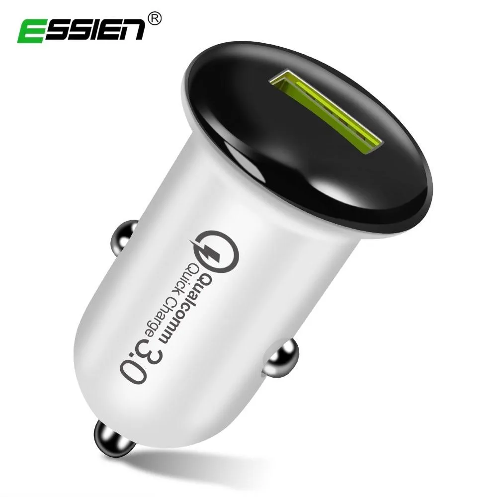 New Mini 18W Fast USB Car Charger For Smart Phone