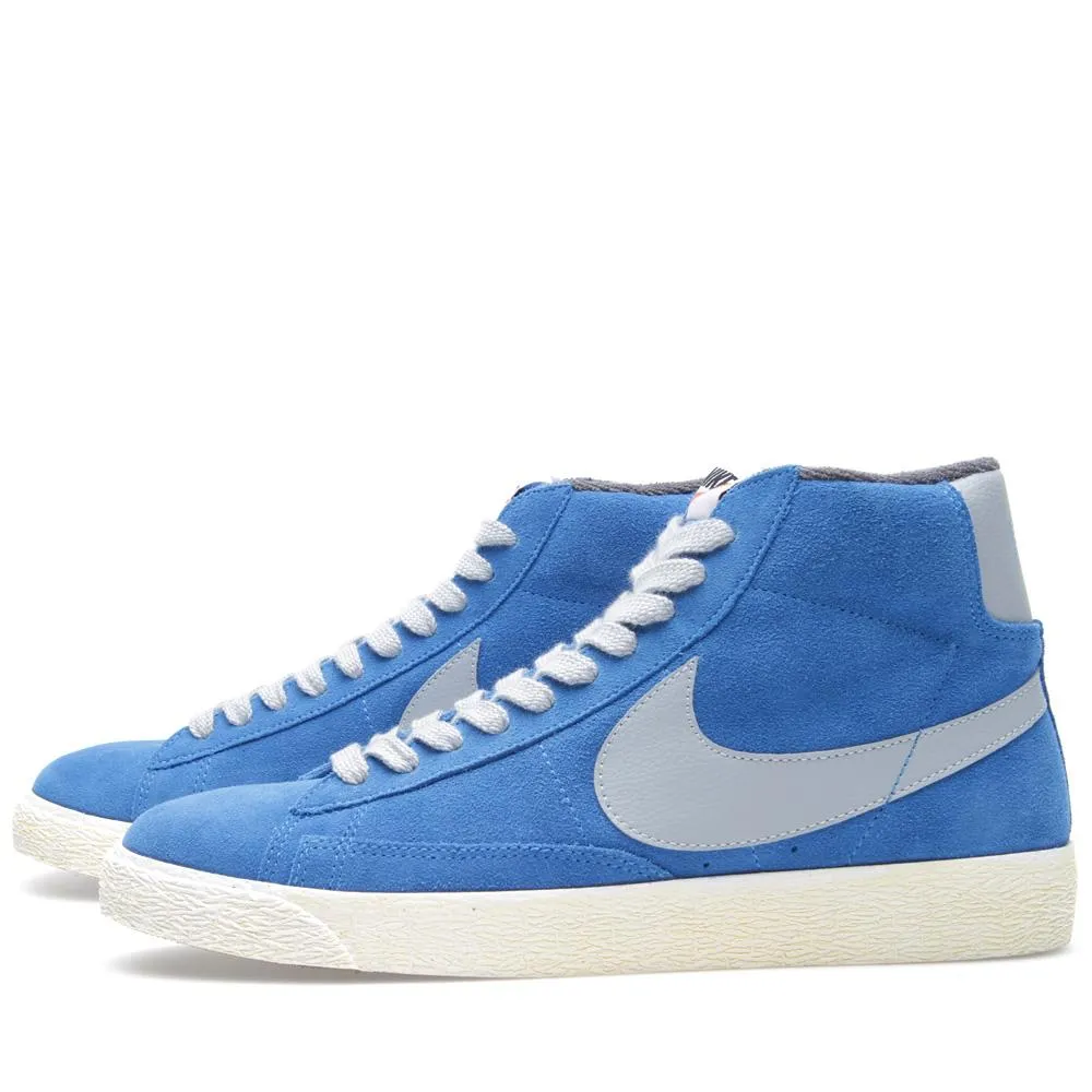 Nike Blazer Mid PRM VNTG SuedePhoto Blue & Strata Grey