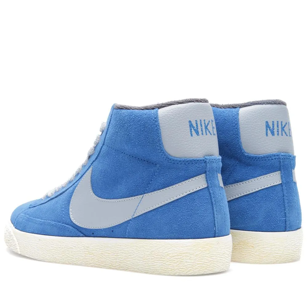 Nike Blazer Mid PRM VNTG SuedePhoto Blue & Strata Grey