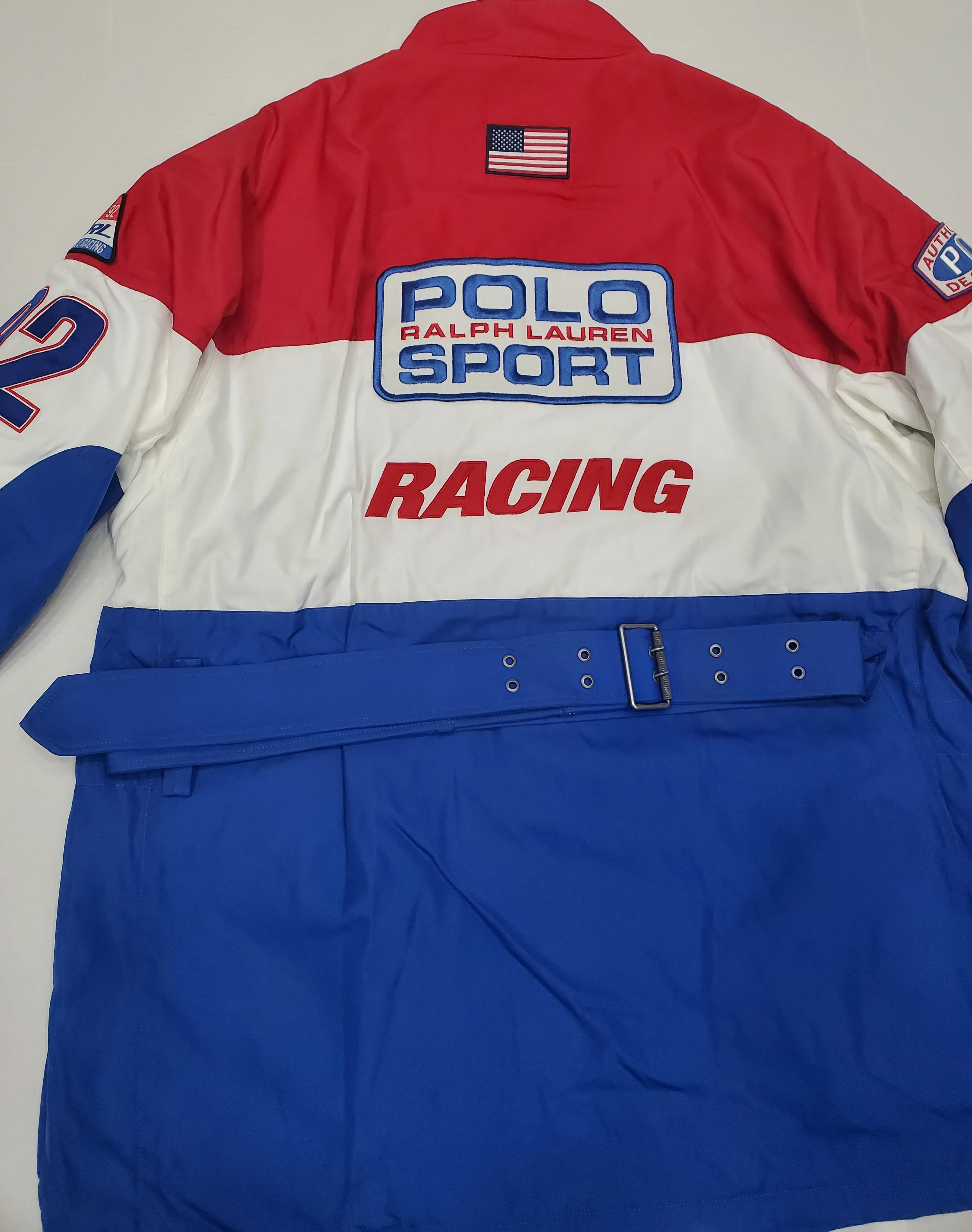 Nwt Polo Ralph Lauren Racing Jacket w/Patches