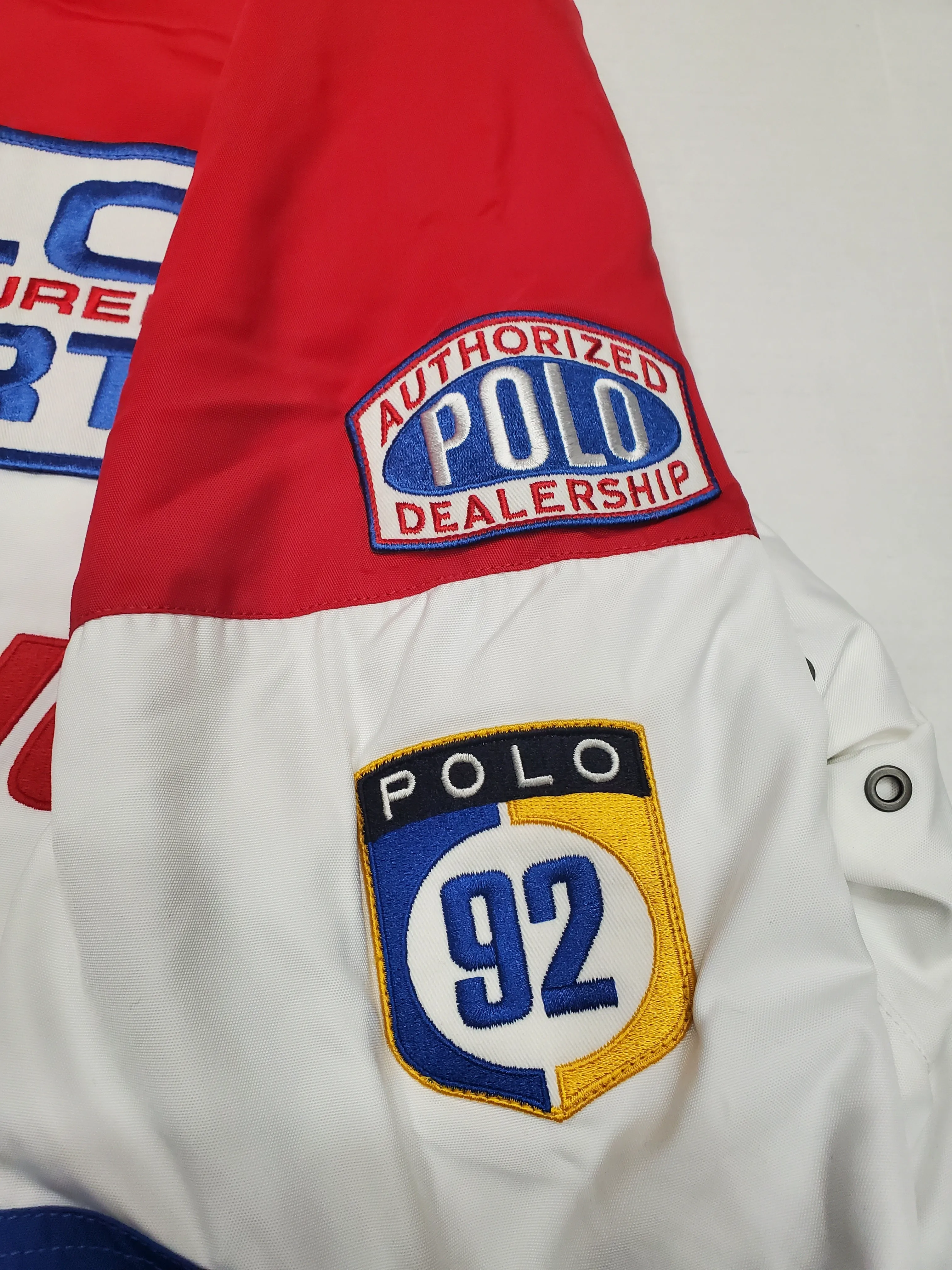 Nwt Polo Ralph Lauren Racing Jacket w/Patches