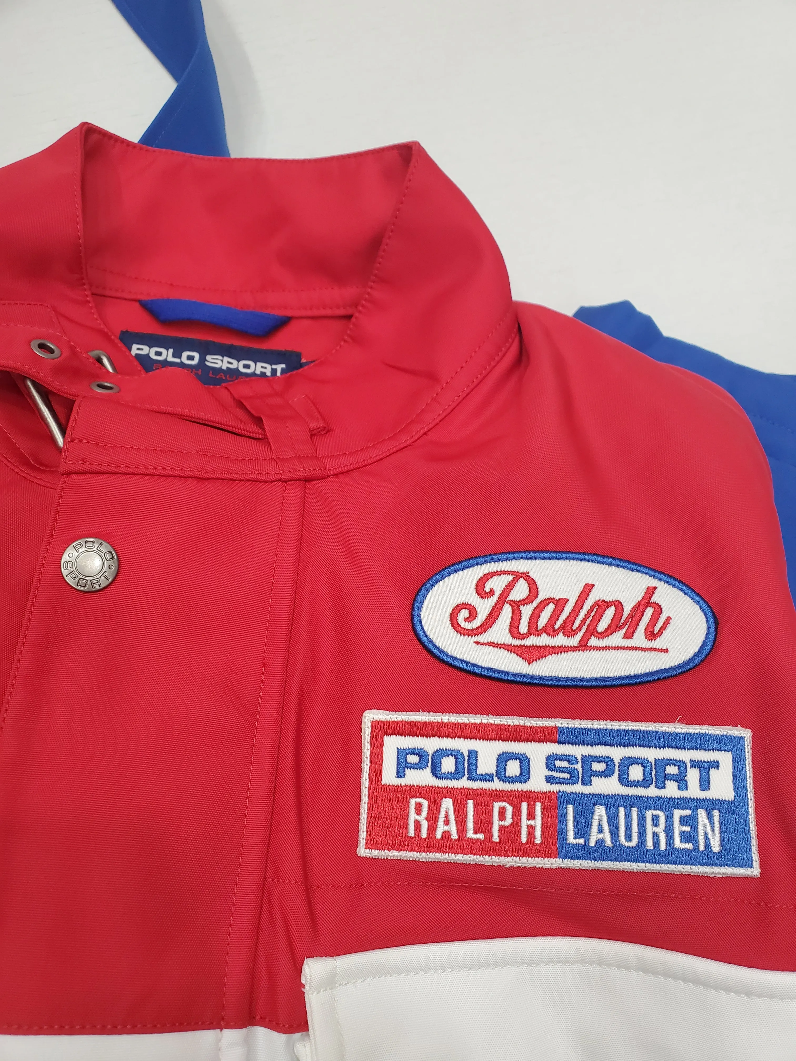 Nwt Polo Ralph Lauren Racing Jacket w/Patches