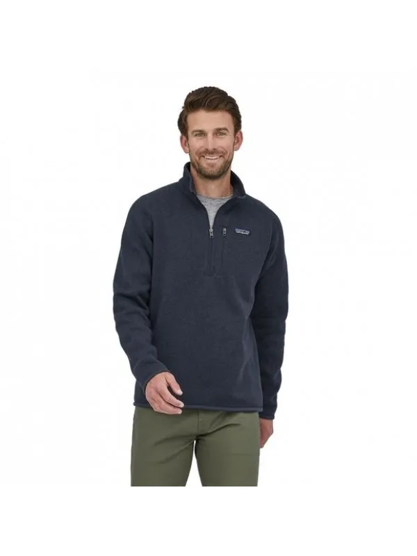 Patagonia Men's Better Sweater™ 1/4-Zip Fleece : New Navy