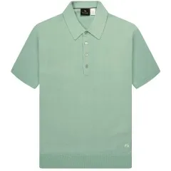 Paul Smith Classic Knit Polo Green