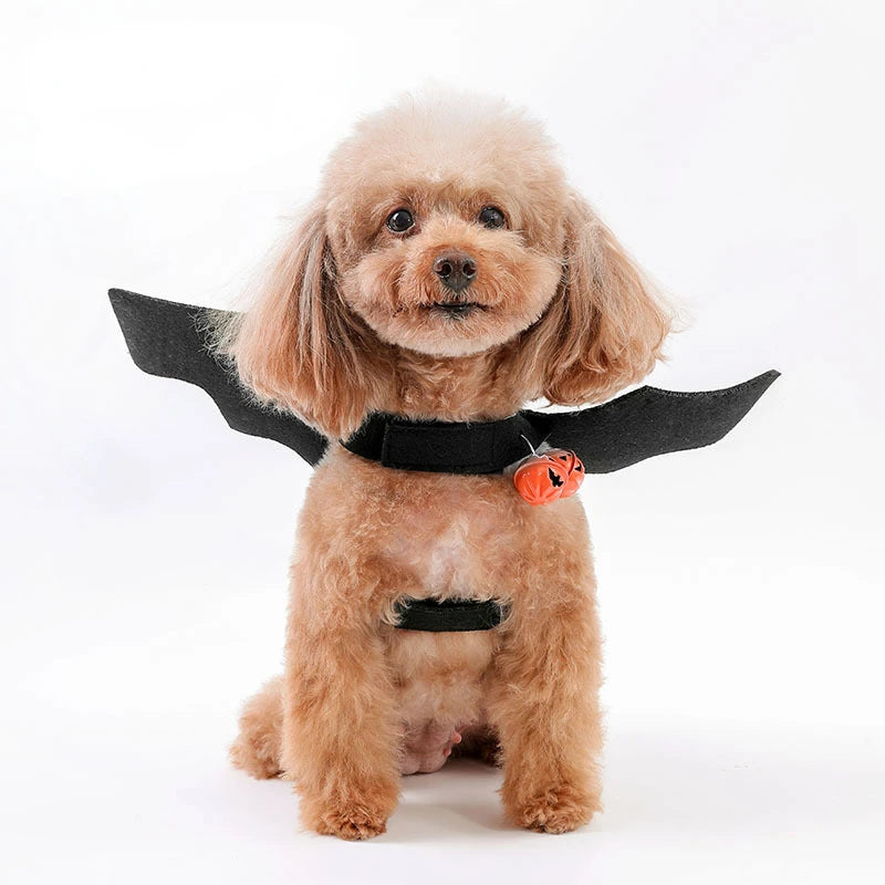 Pet Cat Costume Bat Wings Funny Pet Cosplay Prop Dog Halloween Costume Cat Dog Costume Cats Accessories Ropa Para Gatos