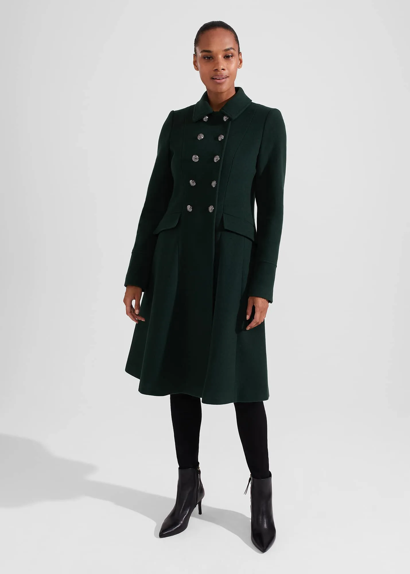 Petite Clarisse Wool Blend Coat 