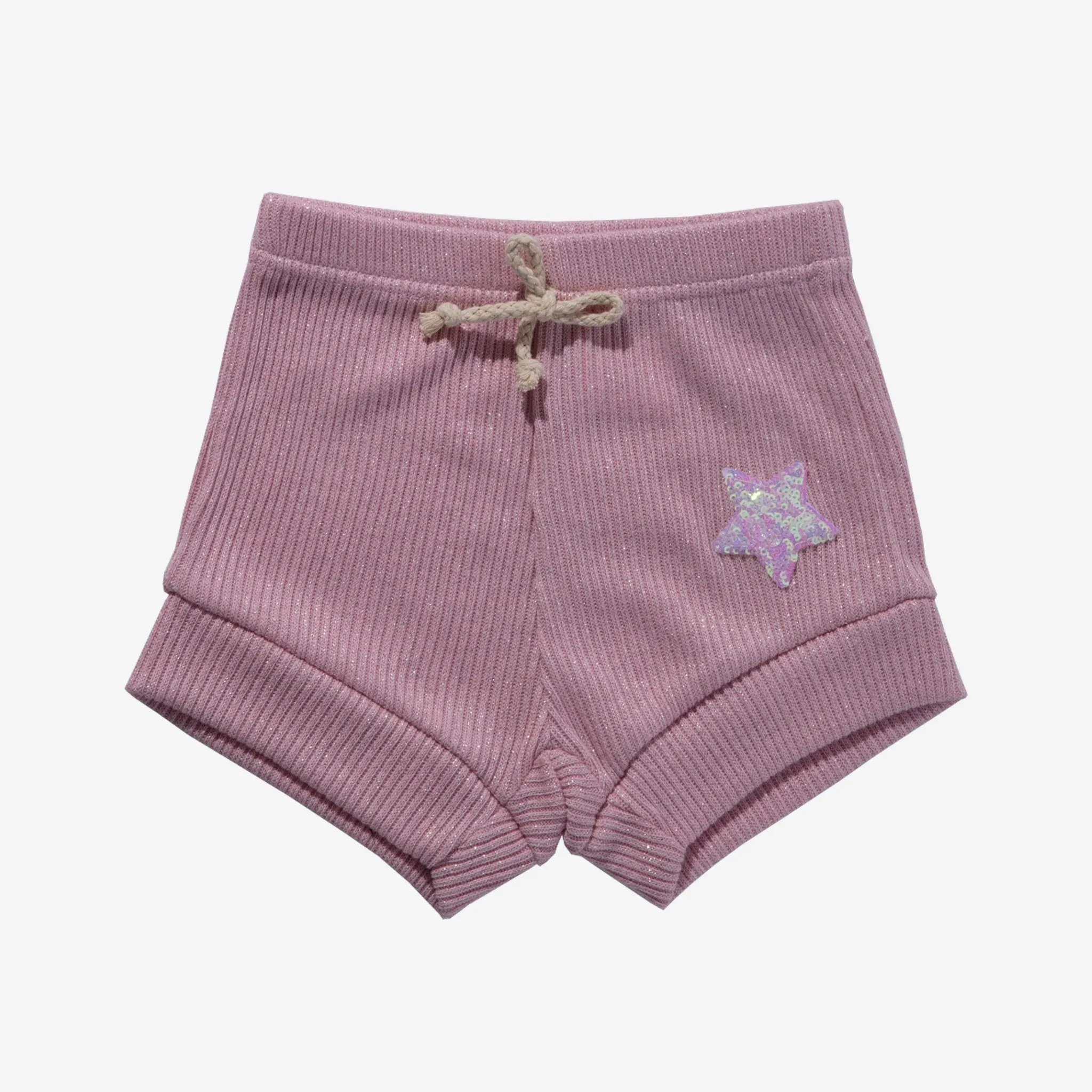 Petite Hailey Girl's Glitter Star Set  - PINK