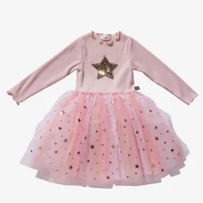 Petite Hailey Girl's MULTISTAR TUTU Dress - Pink