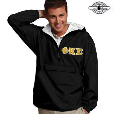 Phi Kappa Sigma Pullover Jacket - Charles River 9905 - TWILL