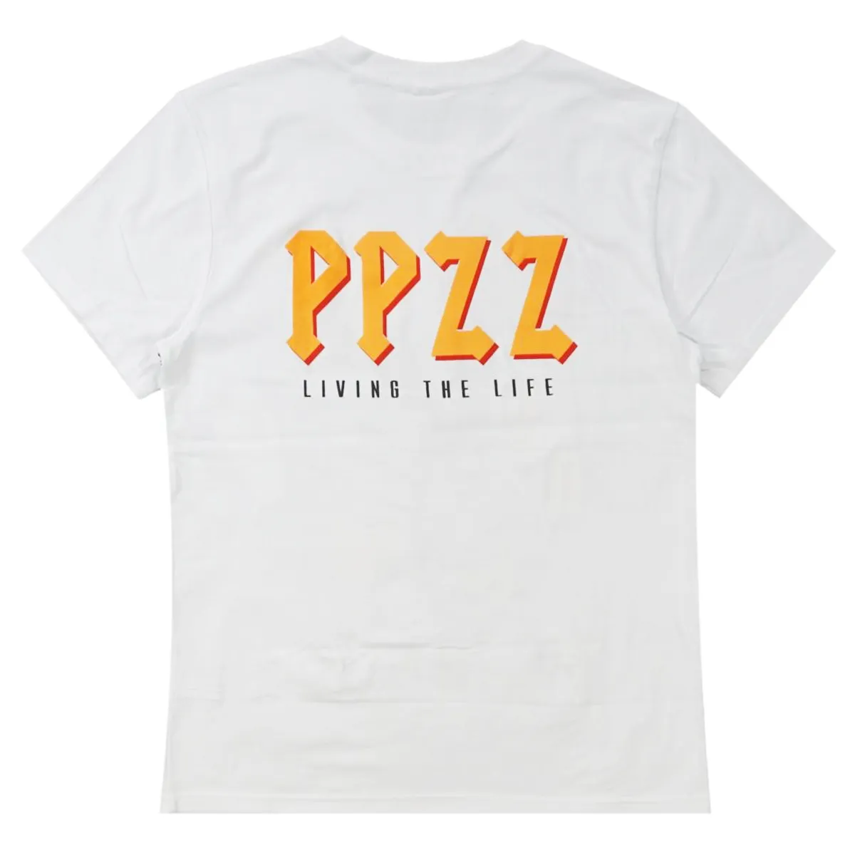 PPZZ x Rich People Against K9 Tee (Wte/Gold) /D3