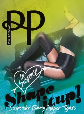 Pretty Polly Tum Suspender Shaper Tights ()