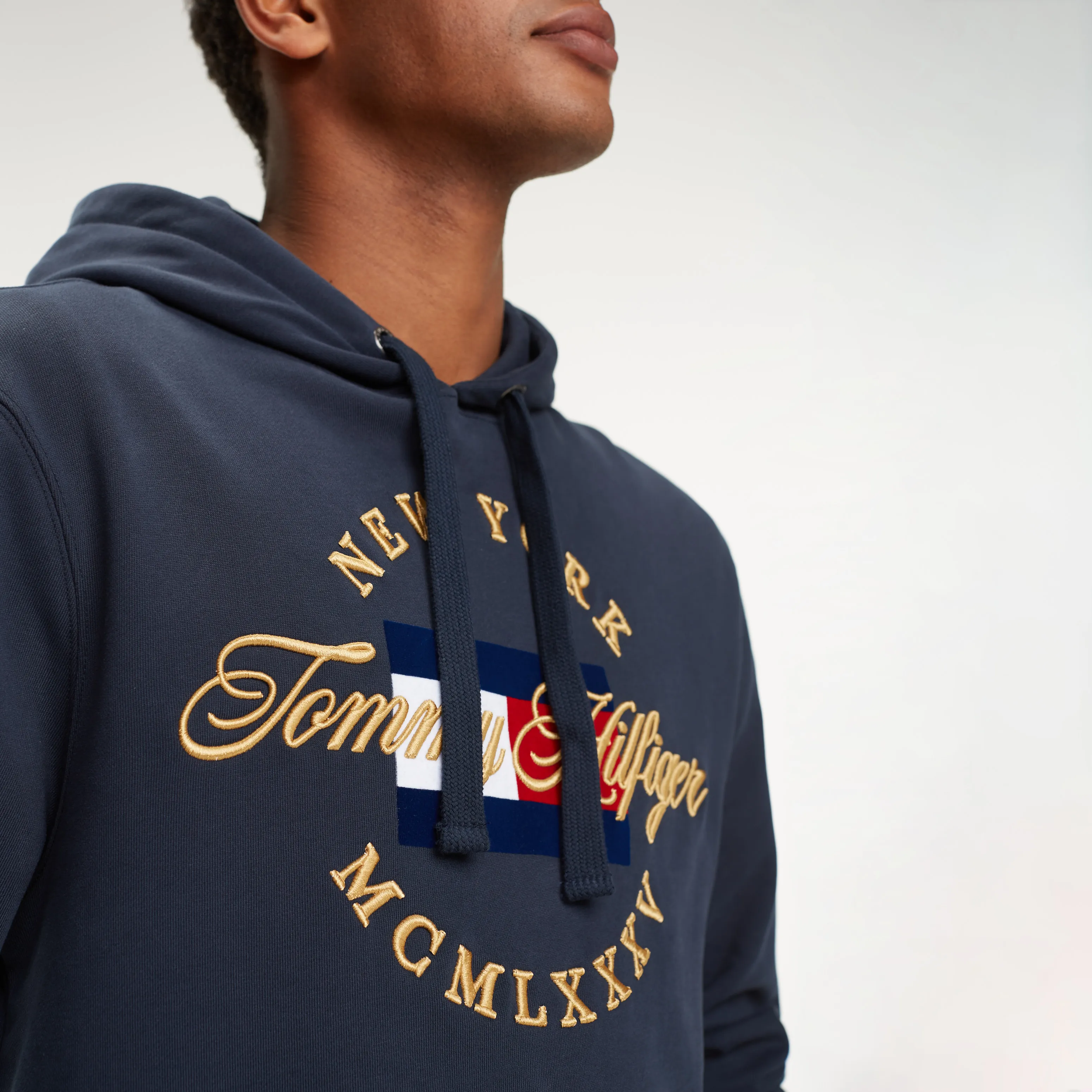 Pure Cotton Logo Hoodie | Hoodies | Tommy Hilfiger