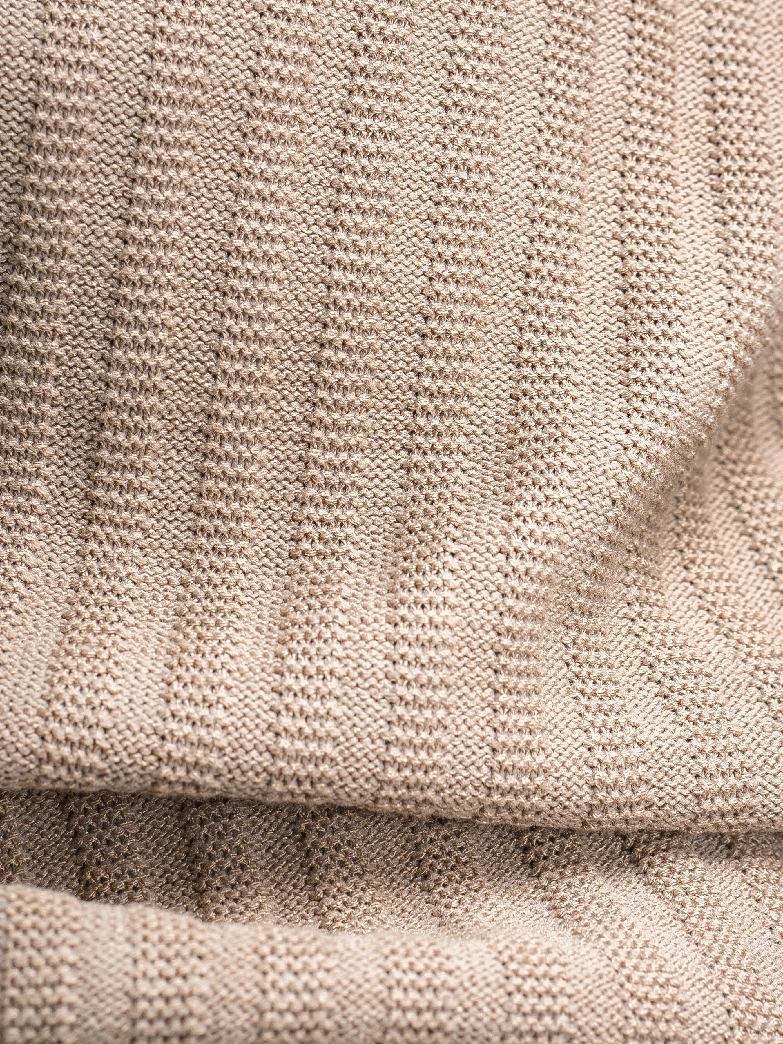 Raoul Knit - Beige Quarter-Zip