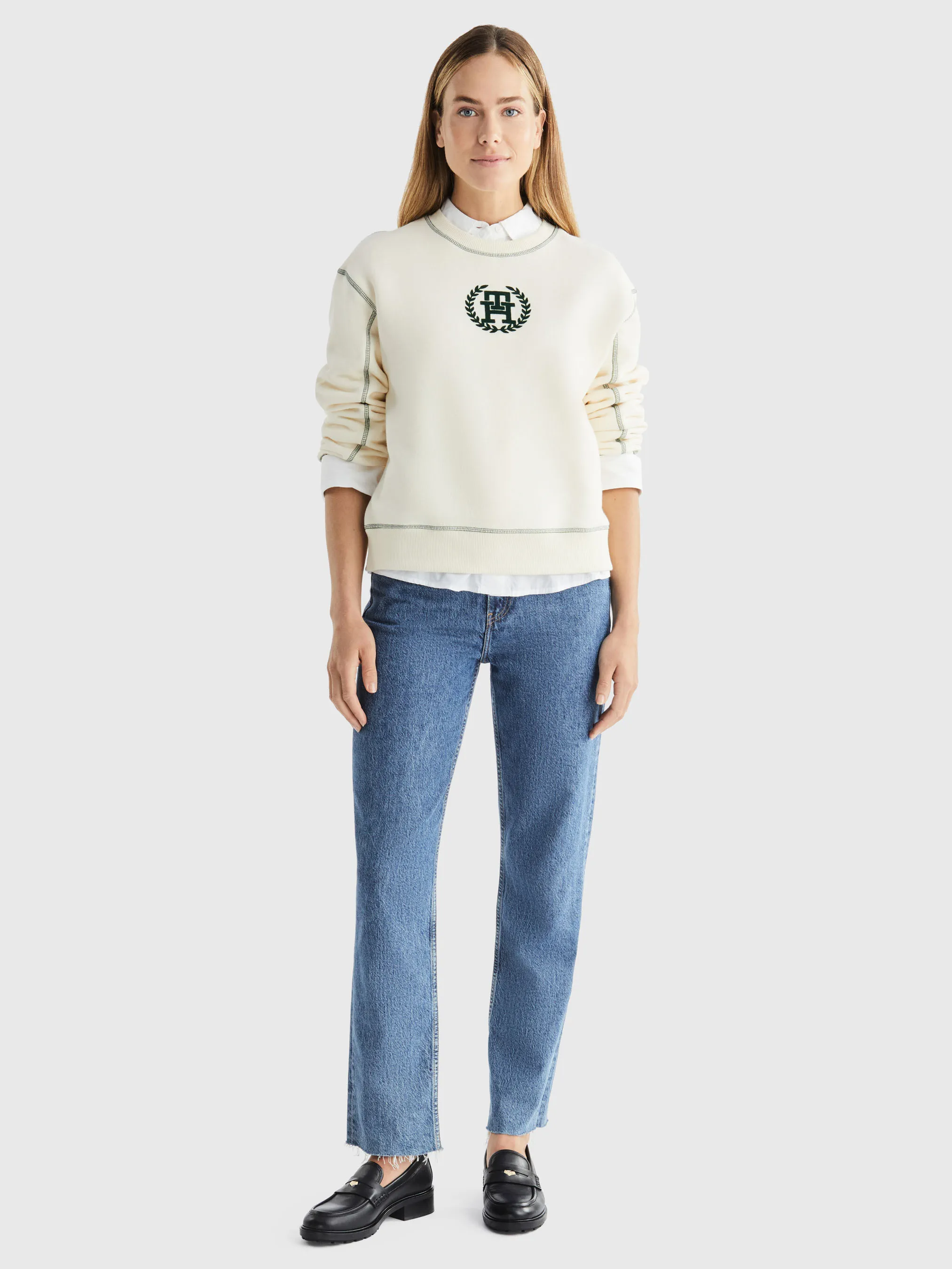 Regular Laurel Sweatshirt | Sweatshirts & Hoodies | Tommy Hilfiger