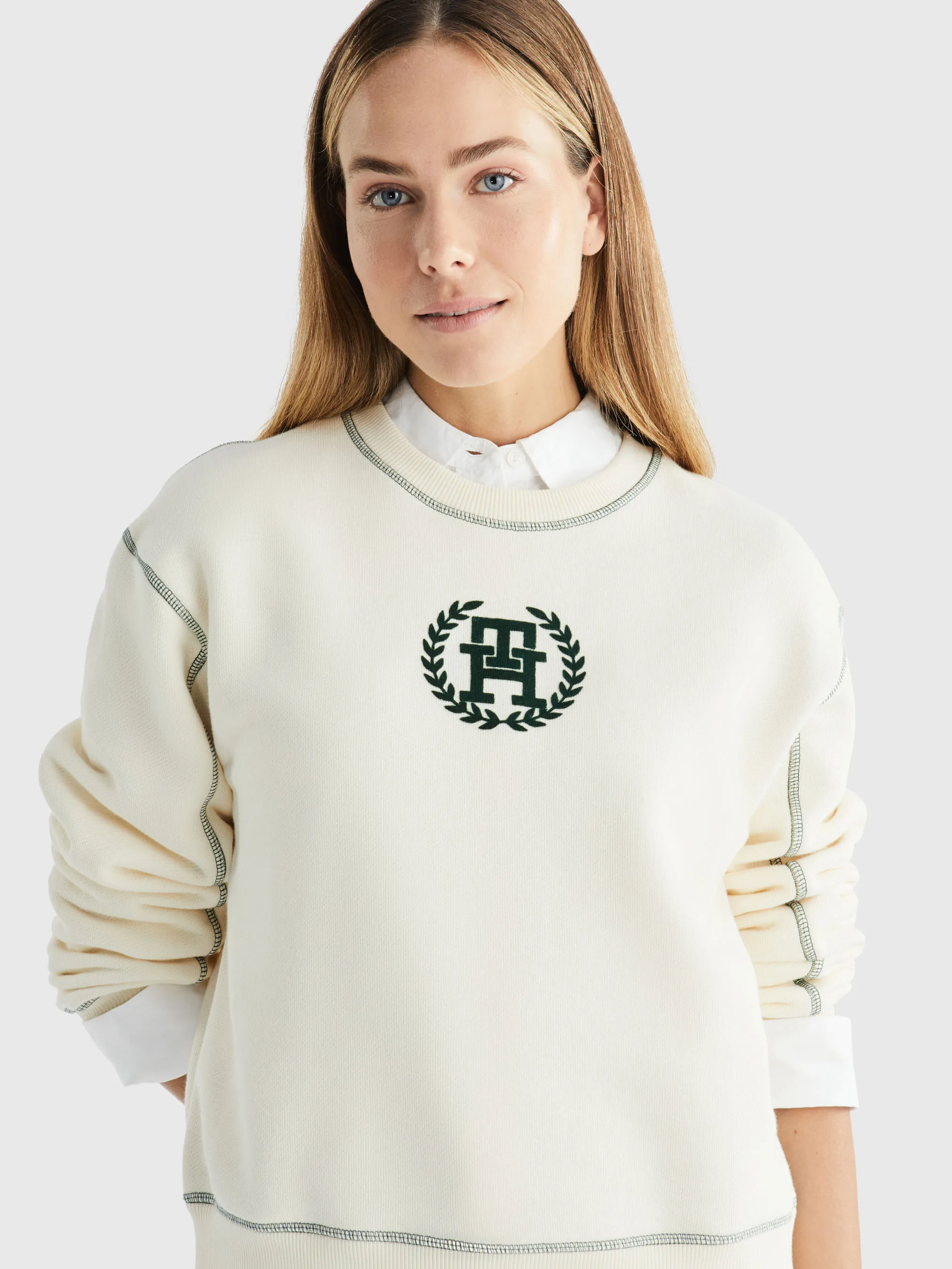 Regular Laurel Sweatshirt | Sweatshirts & Hoodies | Tommy Hilfiger