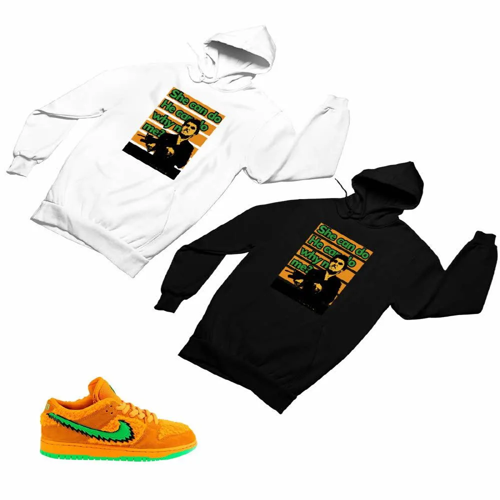 SB Dunk Low Orange Bear Matching Custom Designed Hoodies ND 1-5-23